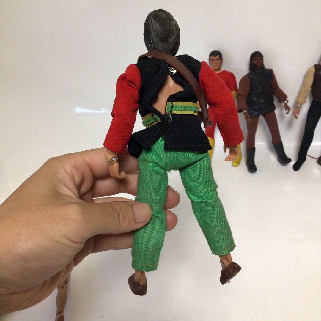 メゴ（Mego） フィギュア 5体セット　猿の惑星　シャザム