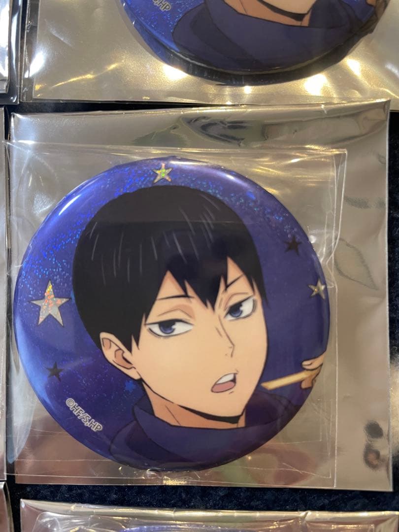 【新品未使用】ハイキュー!!×よこはまコスモワールド 影山飛雄 缶バッジ11点