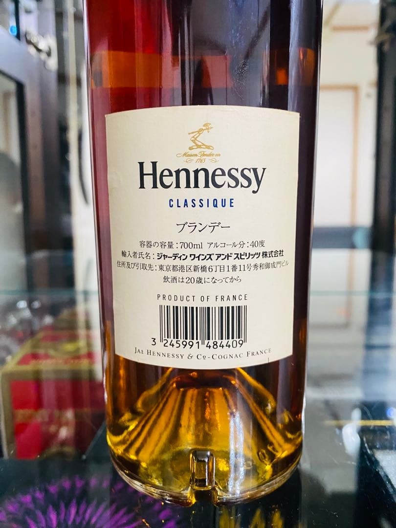 Hennessy Classique 700ml + 2本 ミニ 30ml.