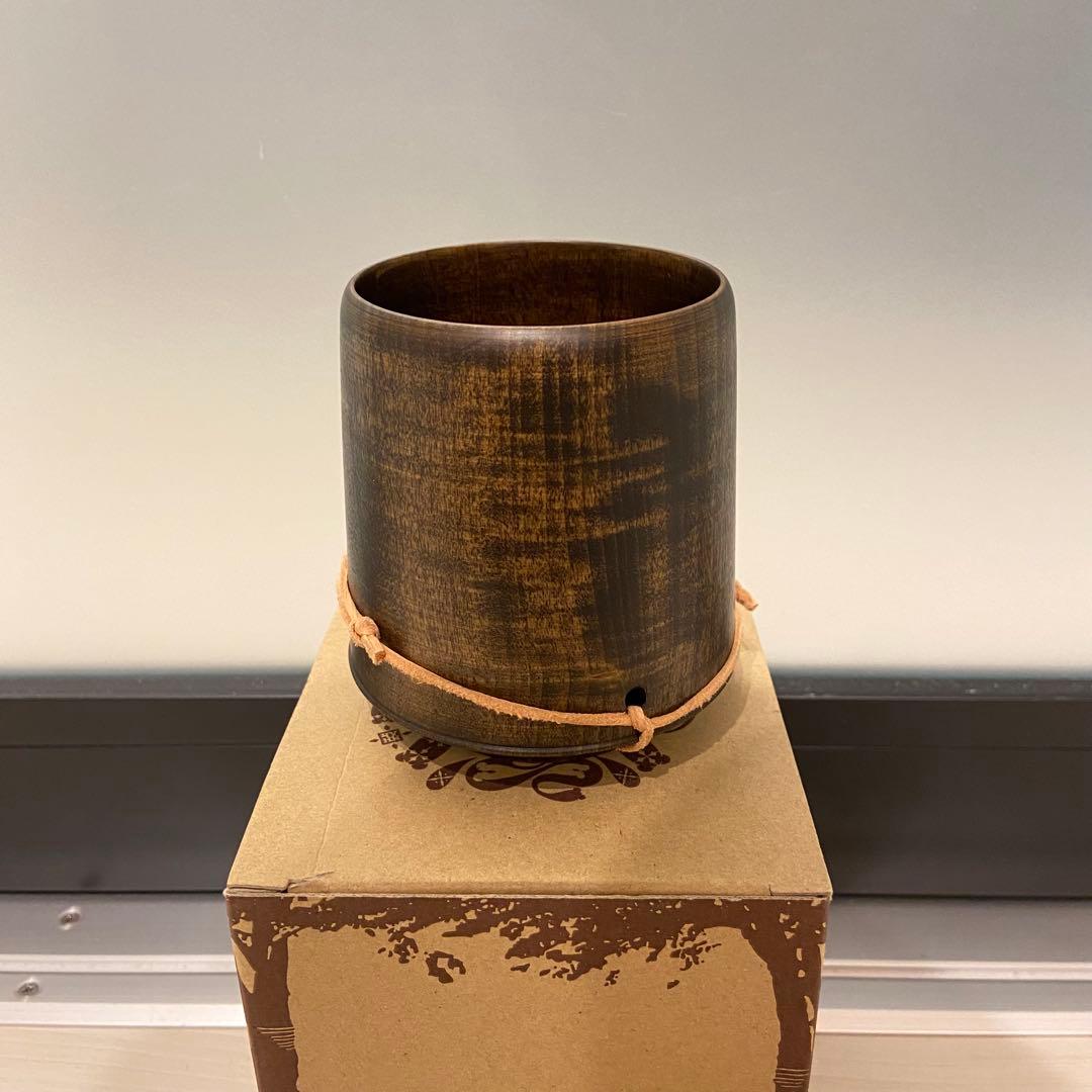 【新品】NODATE Mug 会津塗 漆器 ユニフレーム　チタンカラーマグ