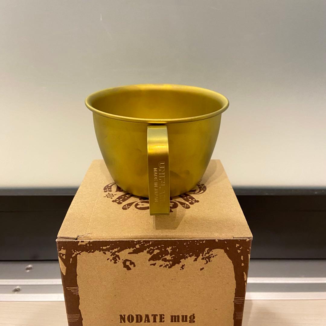 【新品】NODATE Mug 会津塗 漆器 ユニフレーム　チタンカラーマグ