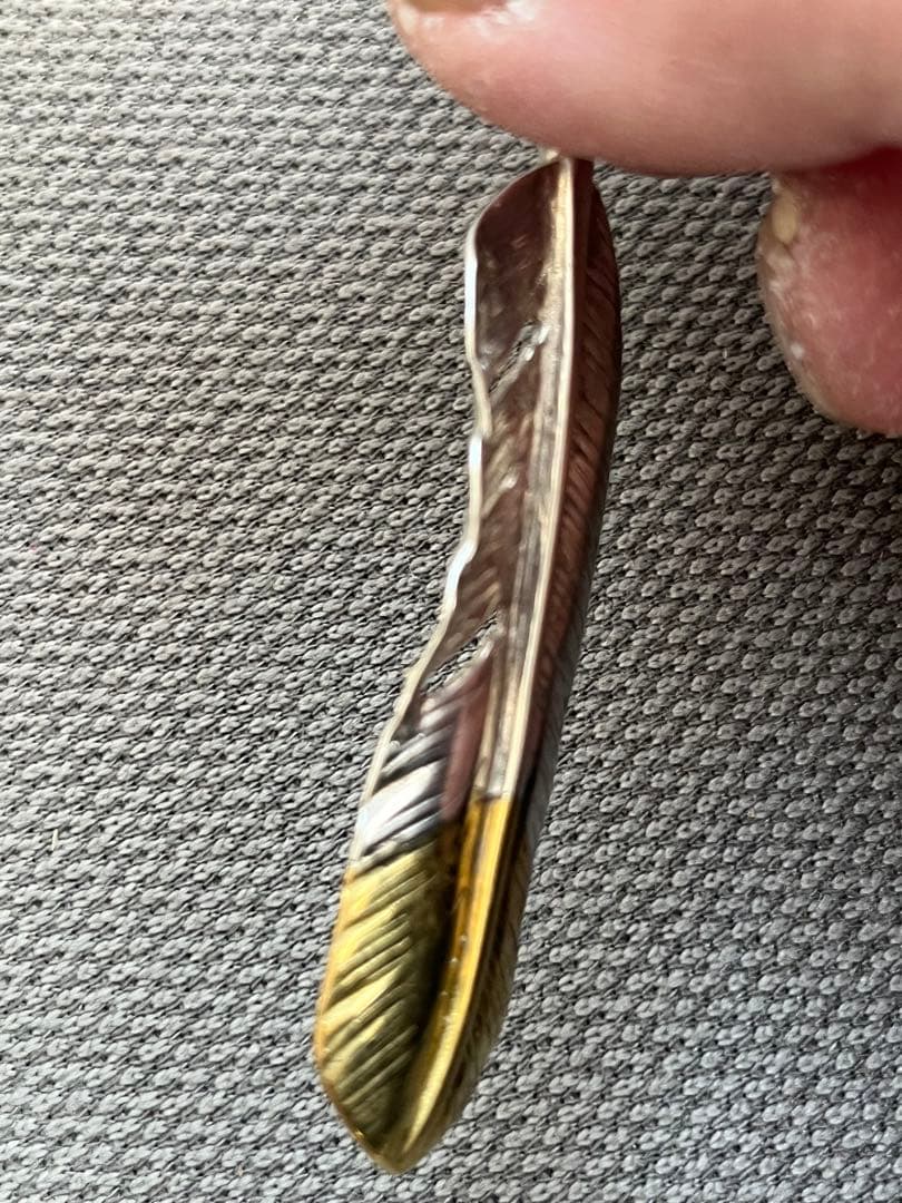 シルバー先金特大フェザー