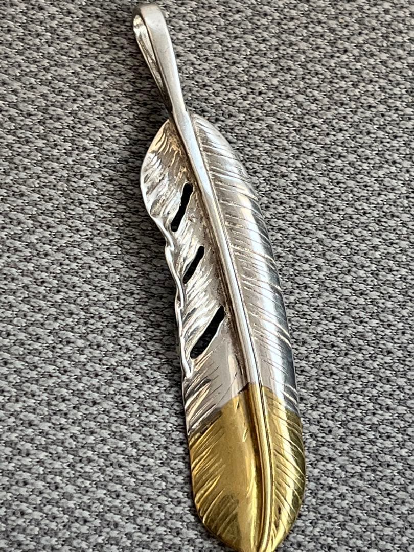 シルバー先金特大フェザー