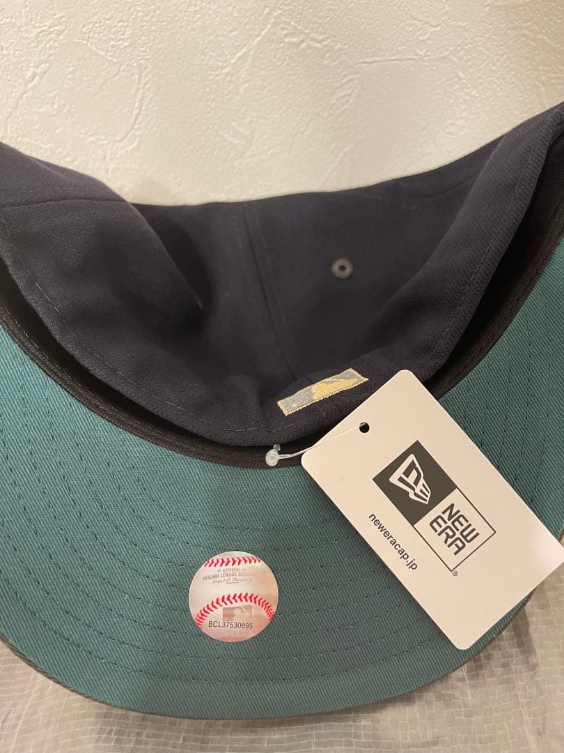 あ*ー様 THE CAP 59FIFTY TRADITIONAL NAVY カー