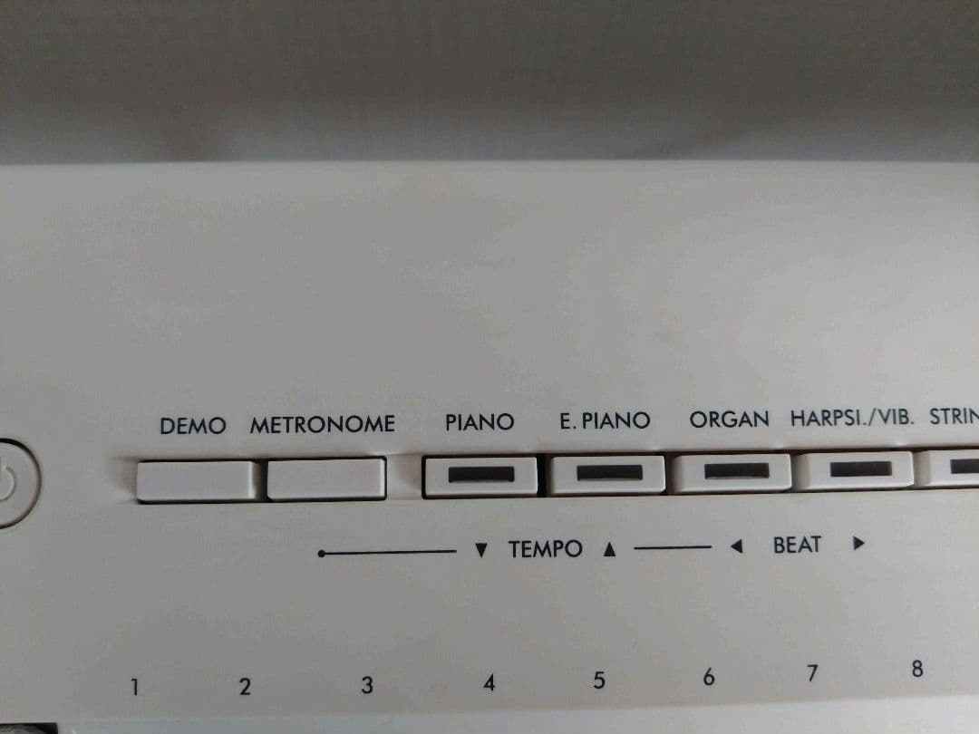 YAMAHA piaggero NP-15 ホワイト 61鍵