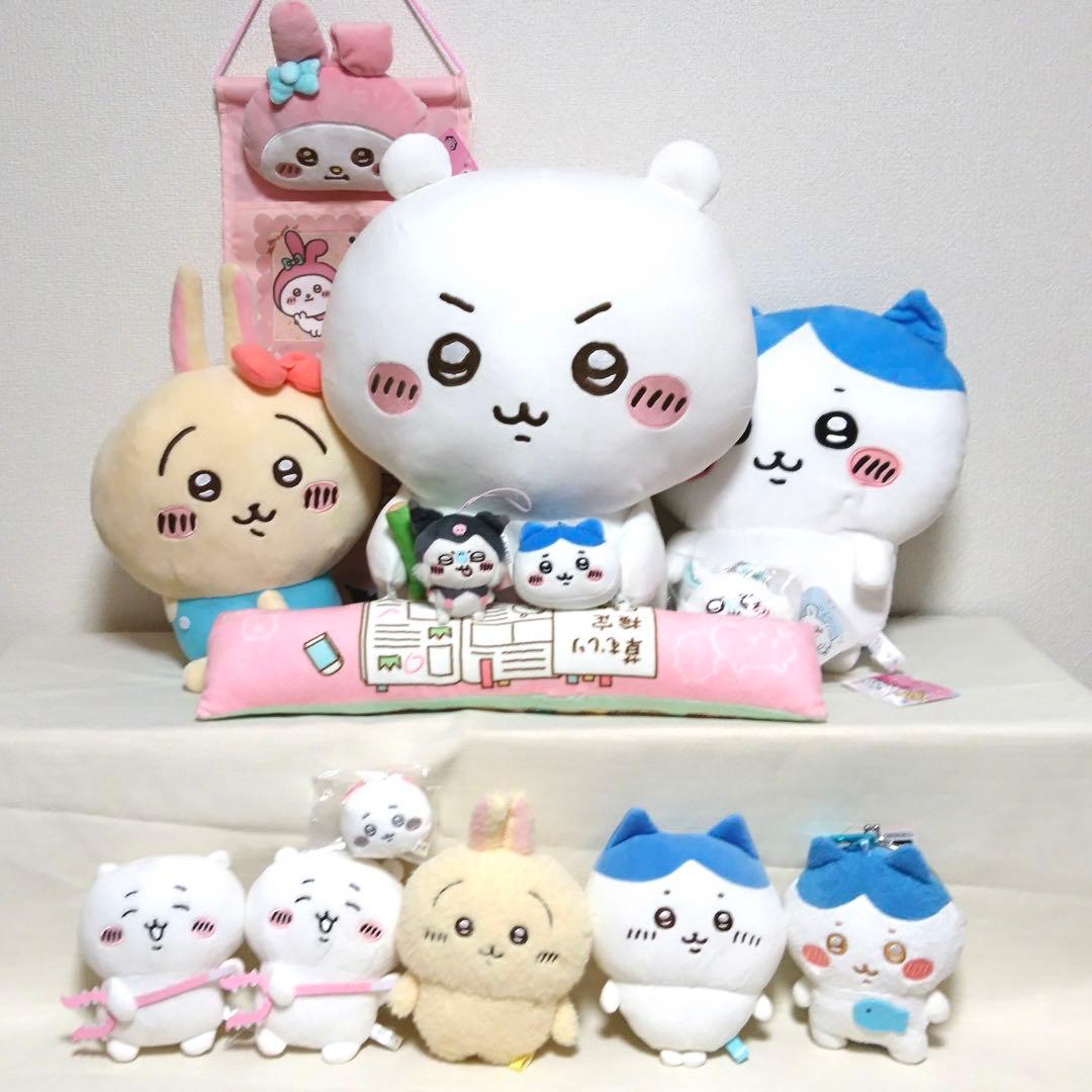 ちいかわ　ハチワレ　うさぎ　ぬいぐるみ　マスコット　グッズ　まとめ売り