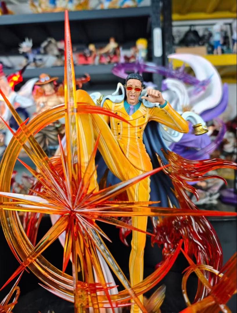 ワンピース ボルサリーノ ガレージキット ガレキ スタチューX①