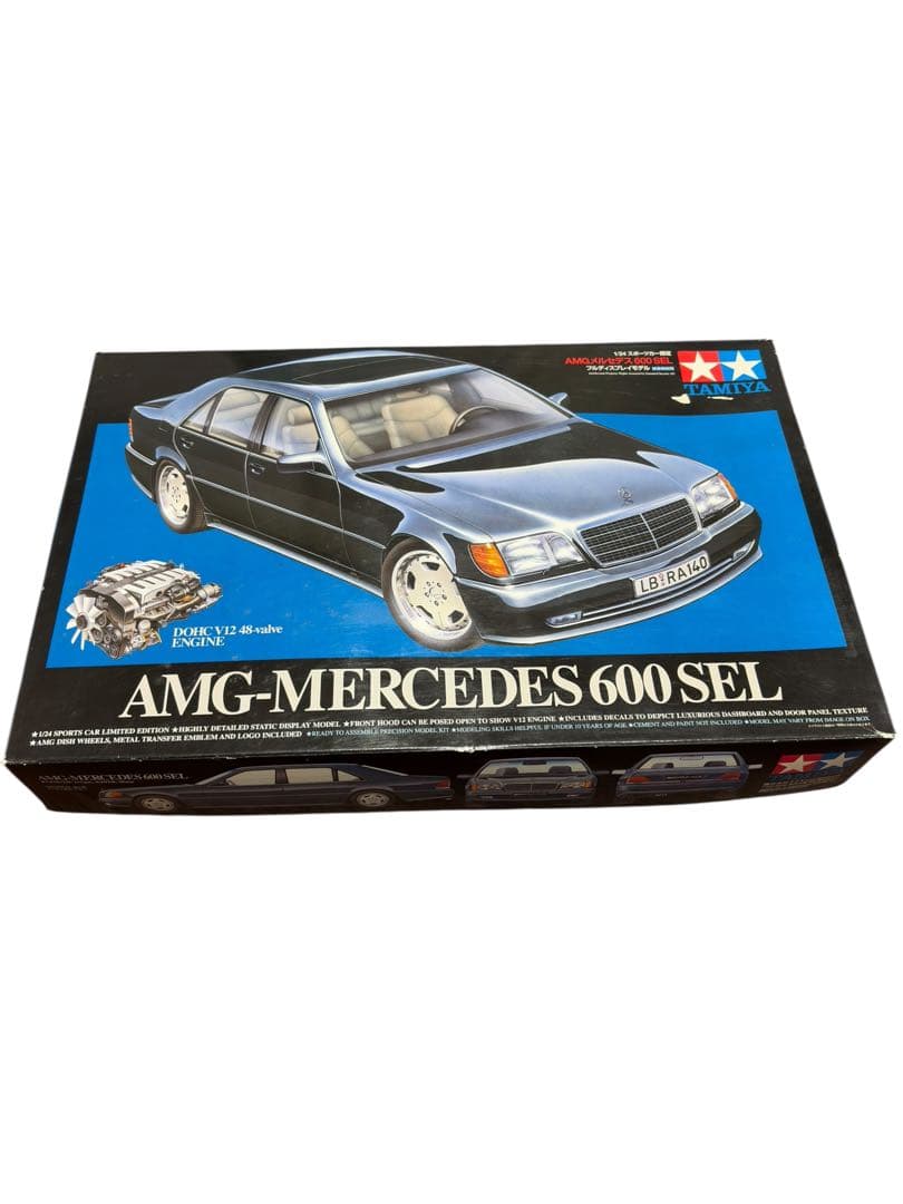 TAMIYA AMGメルセデス600SEL 1/24 プラモデル × 2