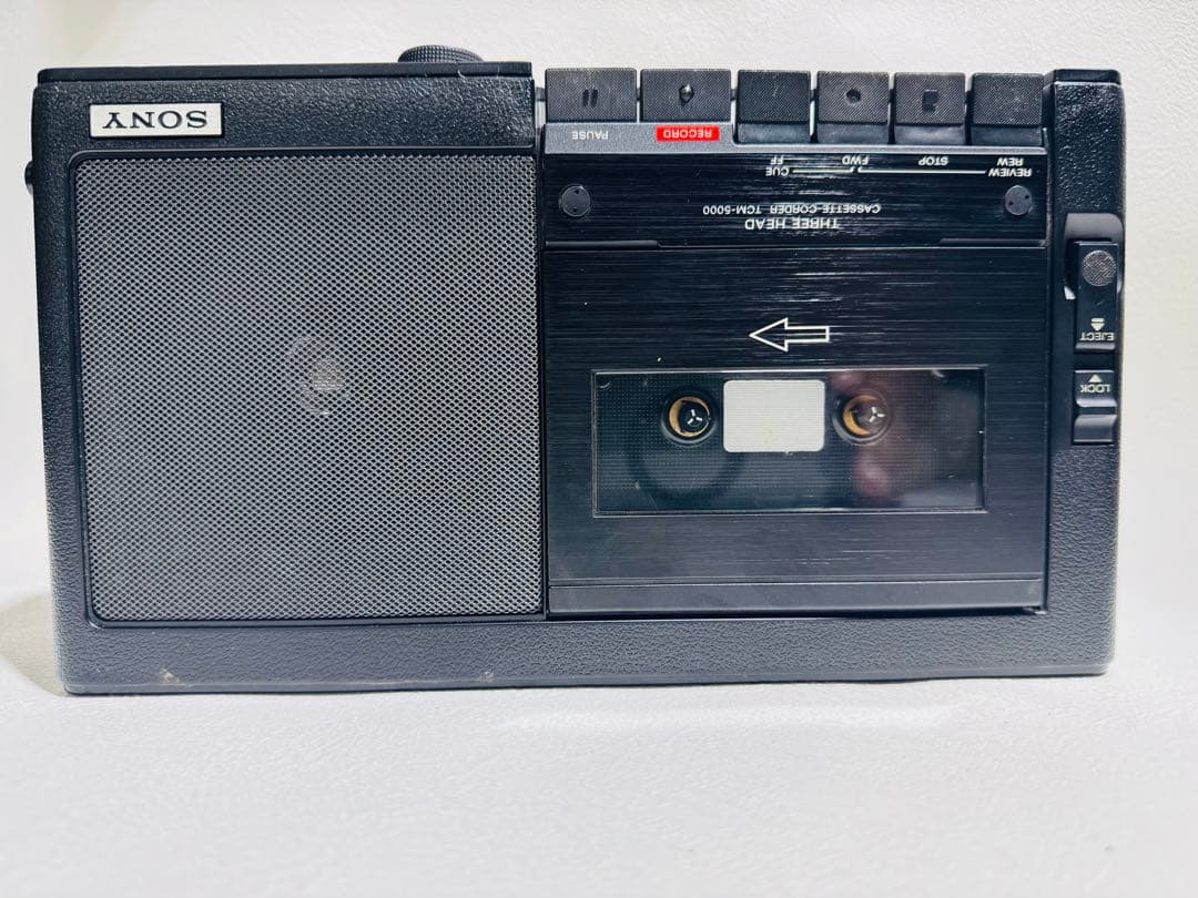 ソニー カセットプレイヤー TCM-5000