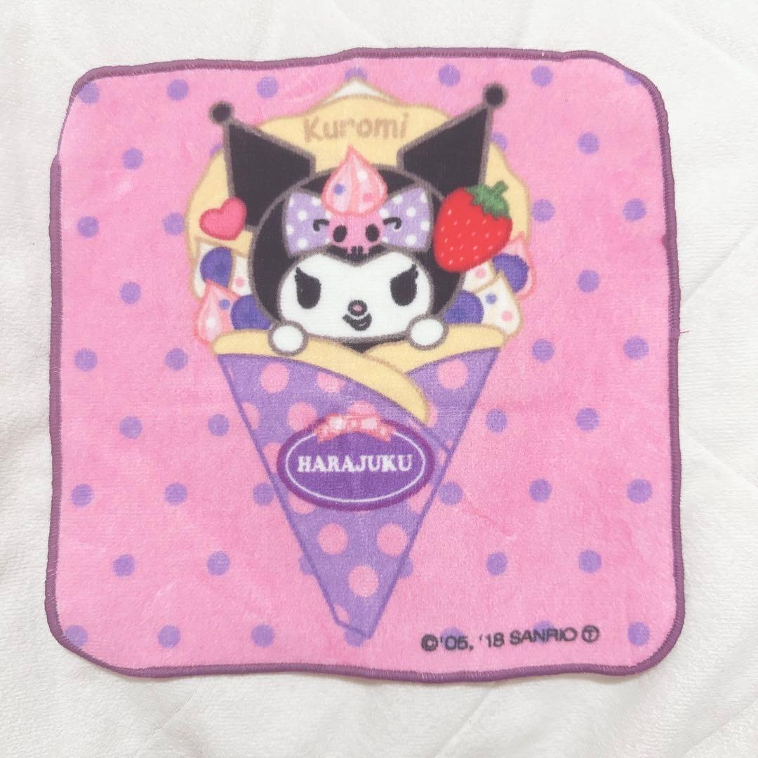 サンリオVIVITIX原宿店限定 クロミ プチタオル クレープ