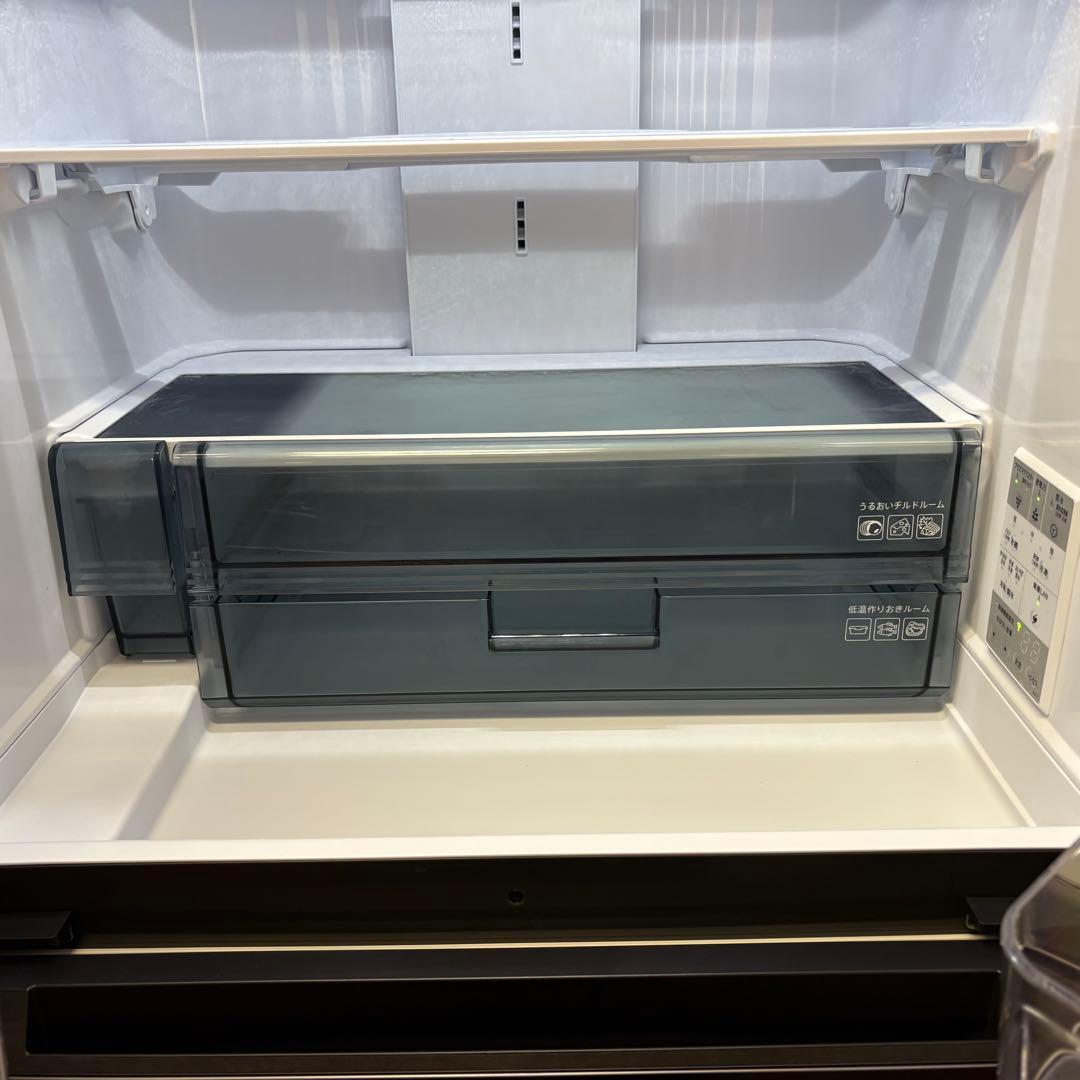 SHARP 冷蔵庫 505L 2024年式 6ドア SJ-MF51M-H