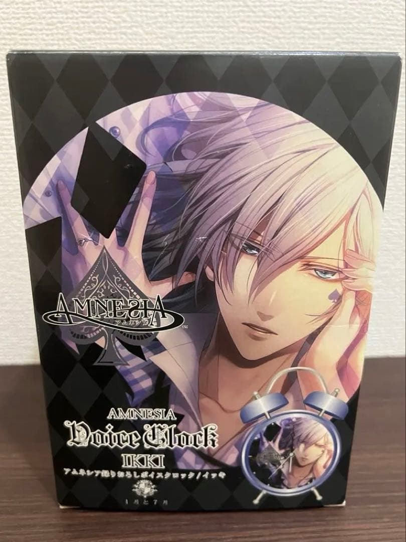 AMNESIA アムネシア イッキ　撮り下ろしボイス　ボイスクロック　特典付き