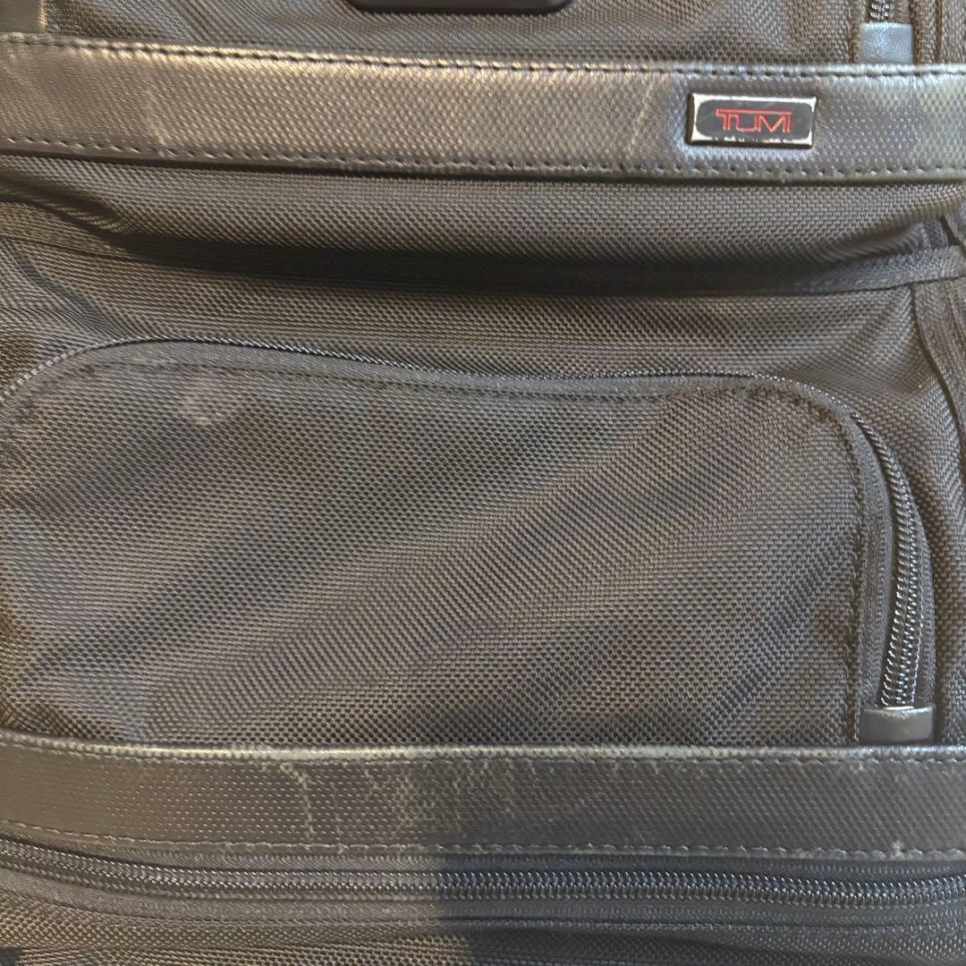 TUMI ALPHAブリーフ・パック　ビジネスバッグ ブラック