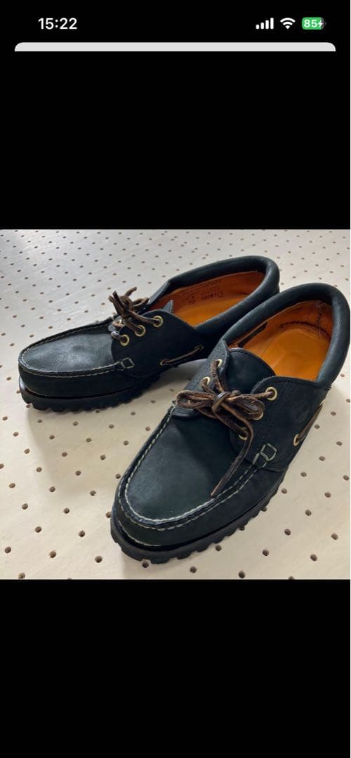 【レア】ティンバーランド 3eye スリーアイ黒 USA製 90s