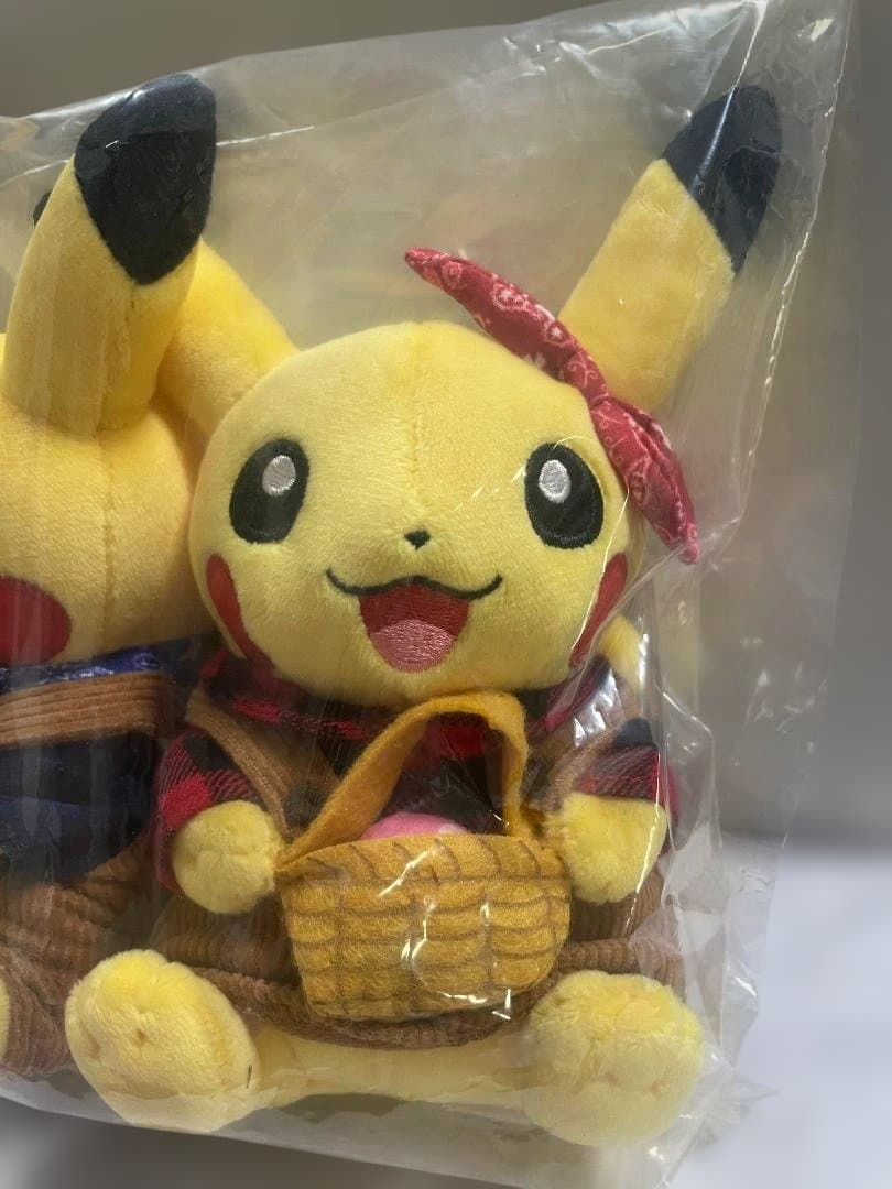 ポケモン マンスリーペアピカチュウ 10月 ピカチュウ ぬいぐるみ