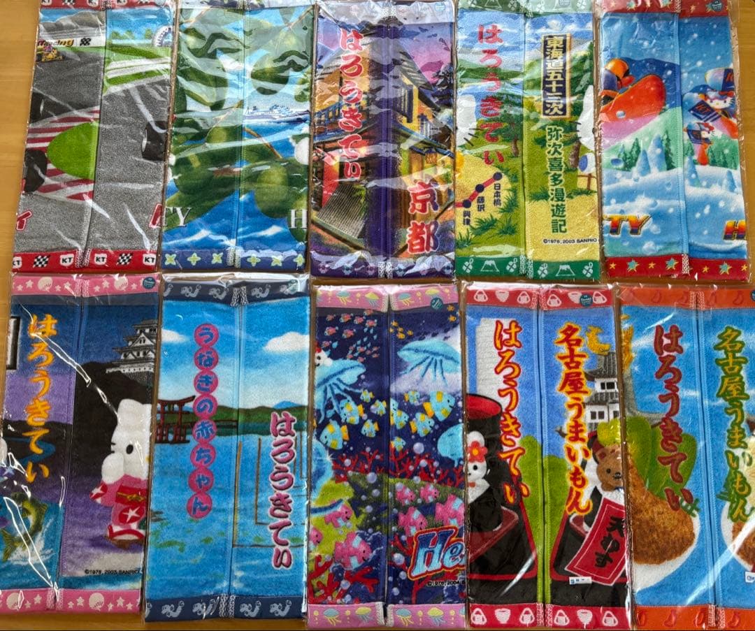 ご当地キティ・ハンドタオルまとめ売り