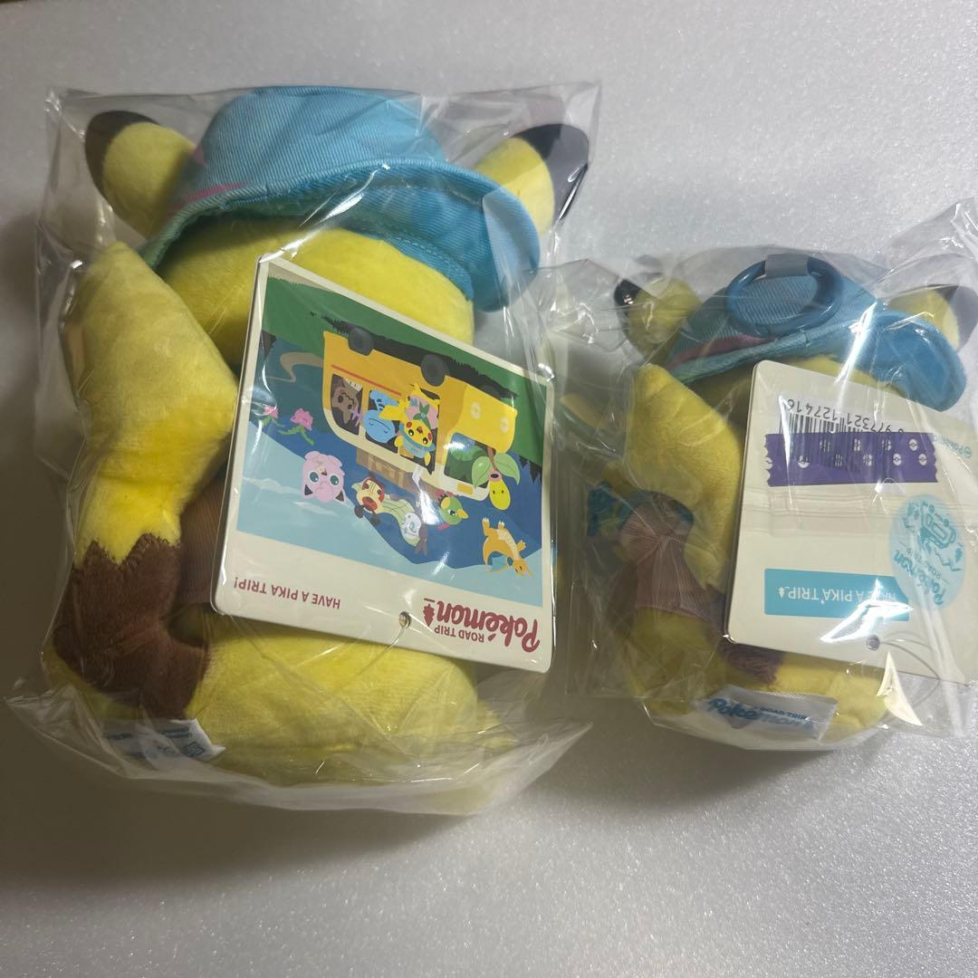 上海限定　Road Tripキャンプシリーズ　ピカチュウぬいぐるみ　マスコット