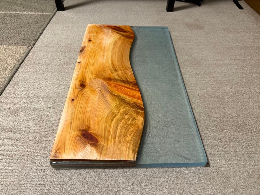 E*S様 レジンテーブル 天板 花台