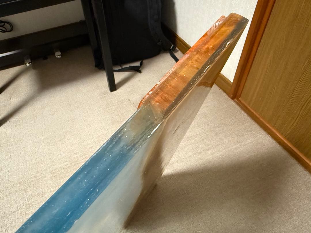 E*S様 レジンテーブル 天板 花台