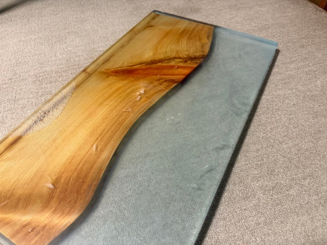 E*S様 レジンテーブル 天板 花台