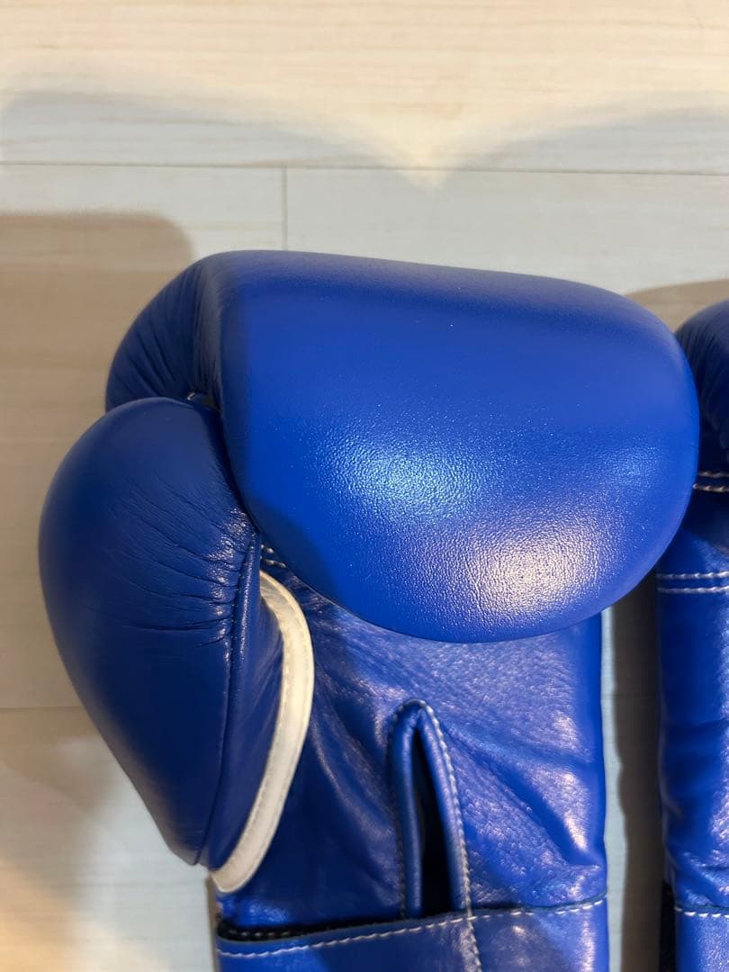 【美品】ウイニング ボクシンググローブ 12oz 青 MS-400B