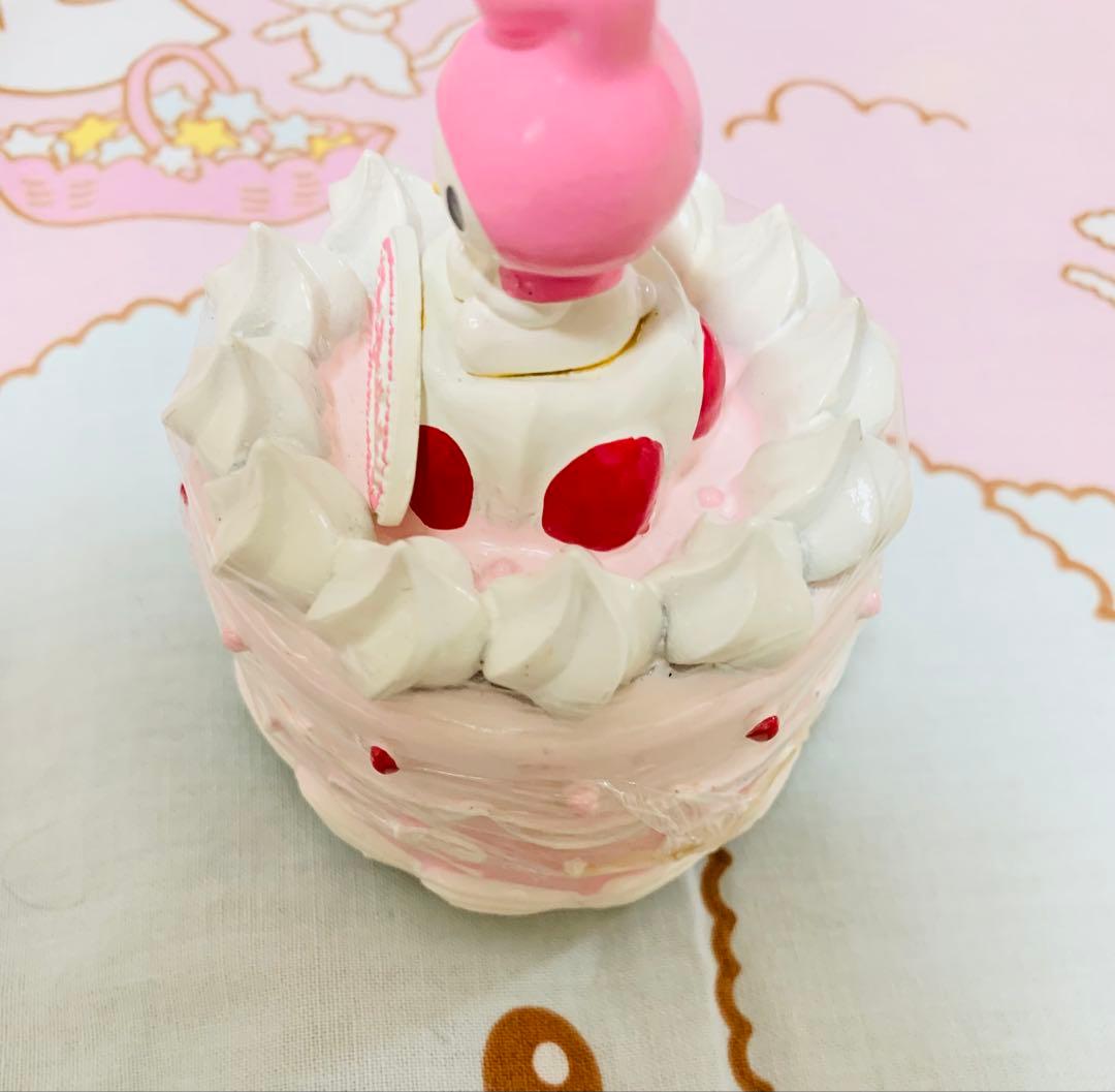 マイメロディ 手巻きケーキ形オルゴール MY MELODY サンリオ