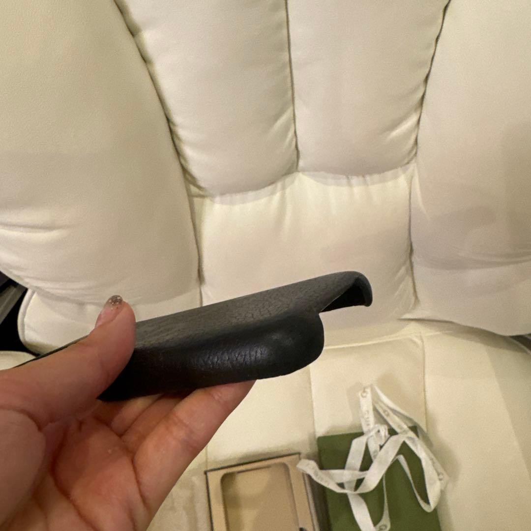 GUCCI iPhone15proケース ブラックGG柄