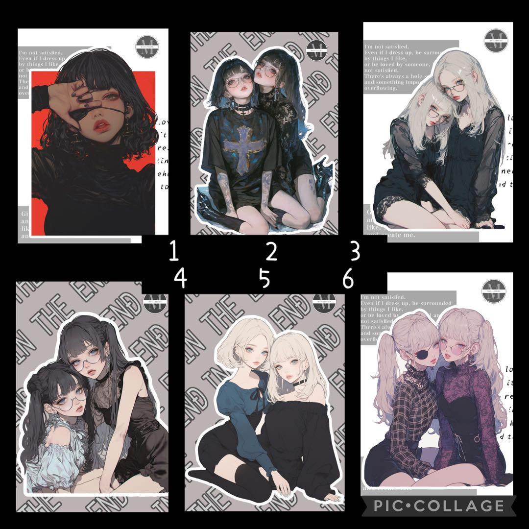 受付再開▶︎maniatelier/オリジナルステッカー