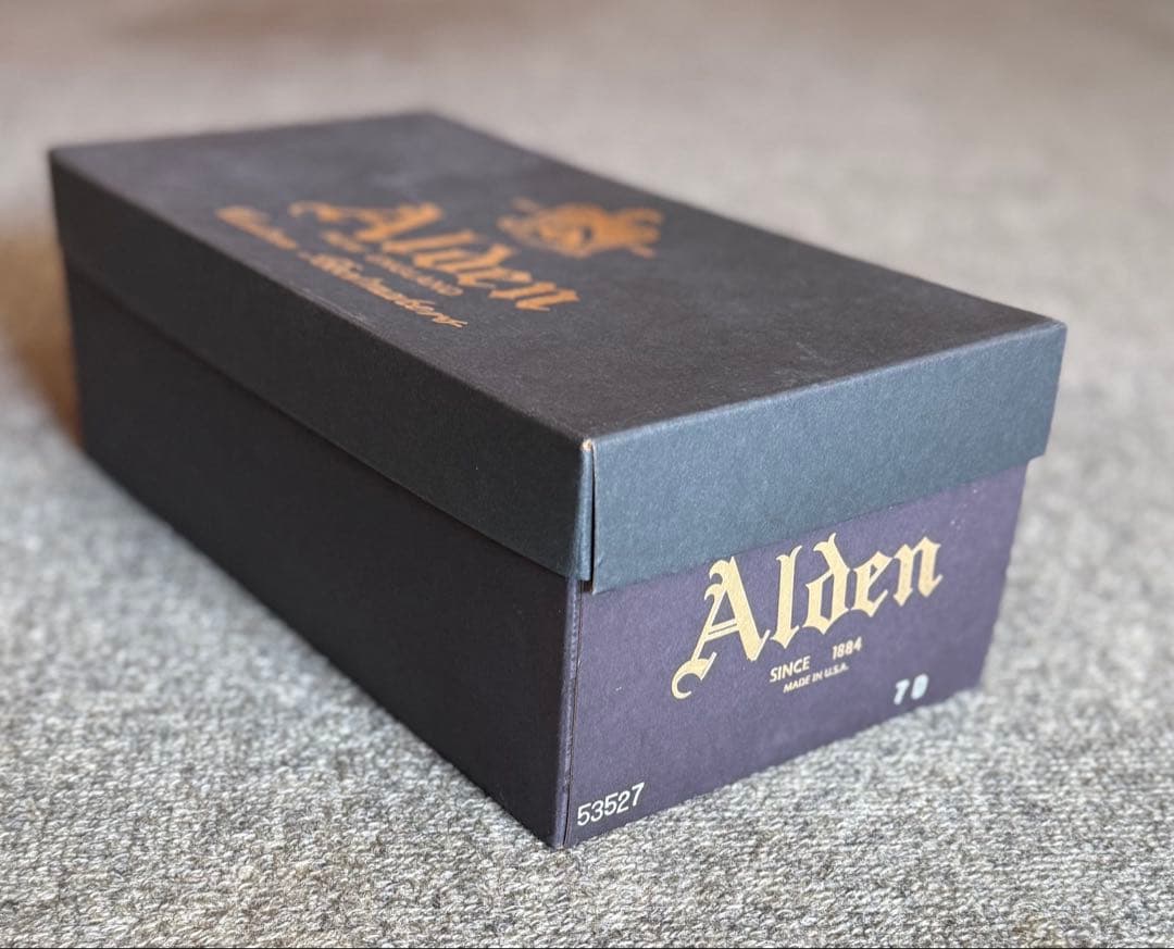 オールデン ビームスプラス別注 53527 カーフ7Ｄマンソンラスト黒