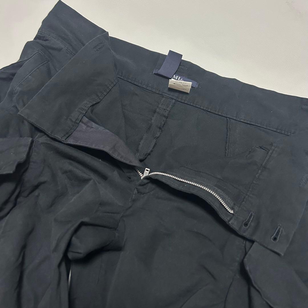 ヨウジヤマモト リミフゥ サルエルパンツ ワイド 変形 オーバーサイズ ドット柄