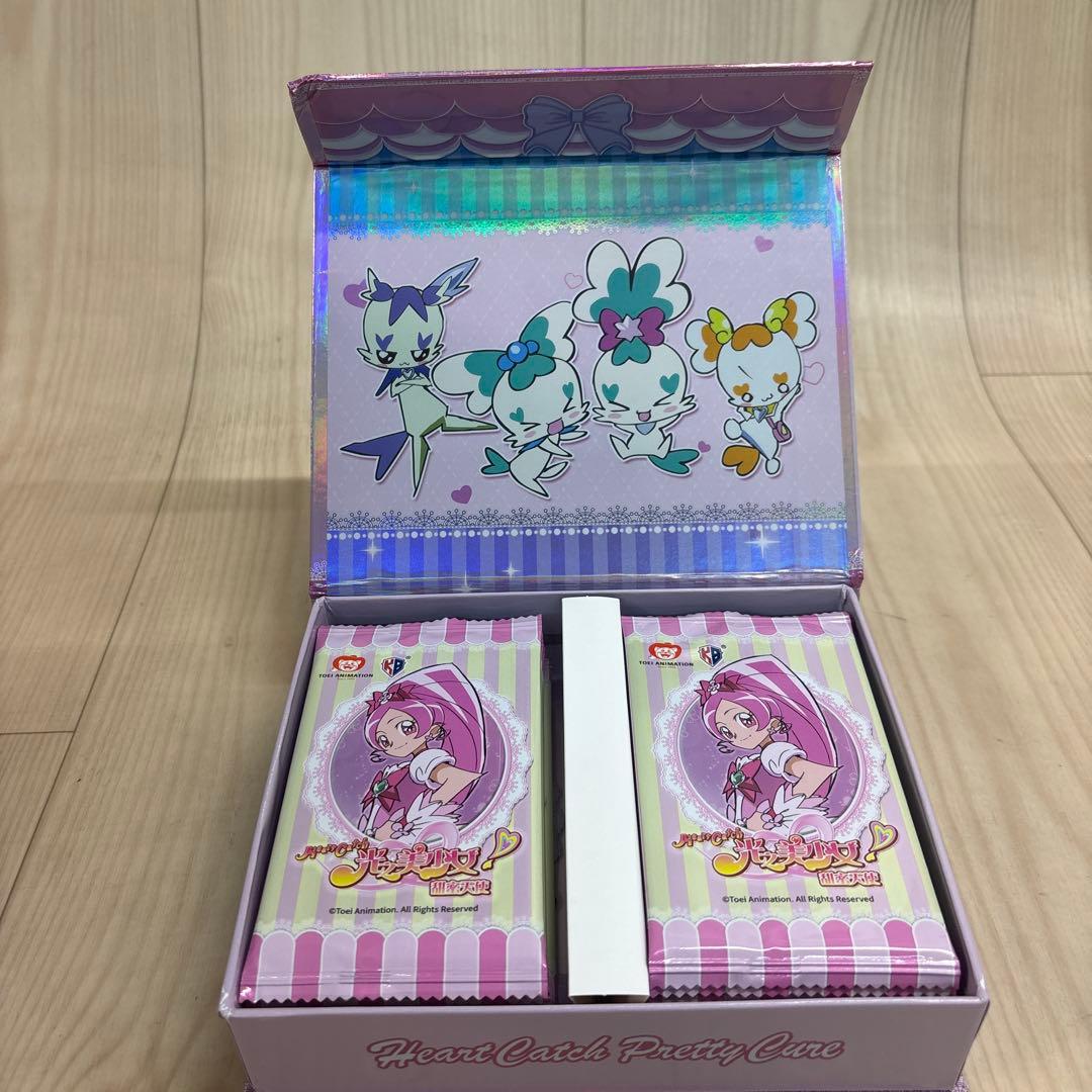 D501 【未開封】ハートキャッチ プリキュア 中国トレカ 箱付 6箱まとめ
