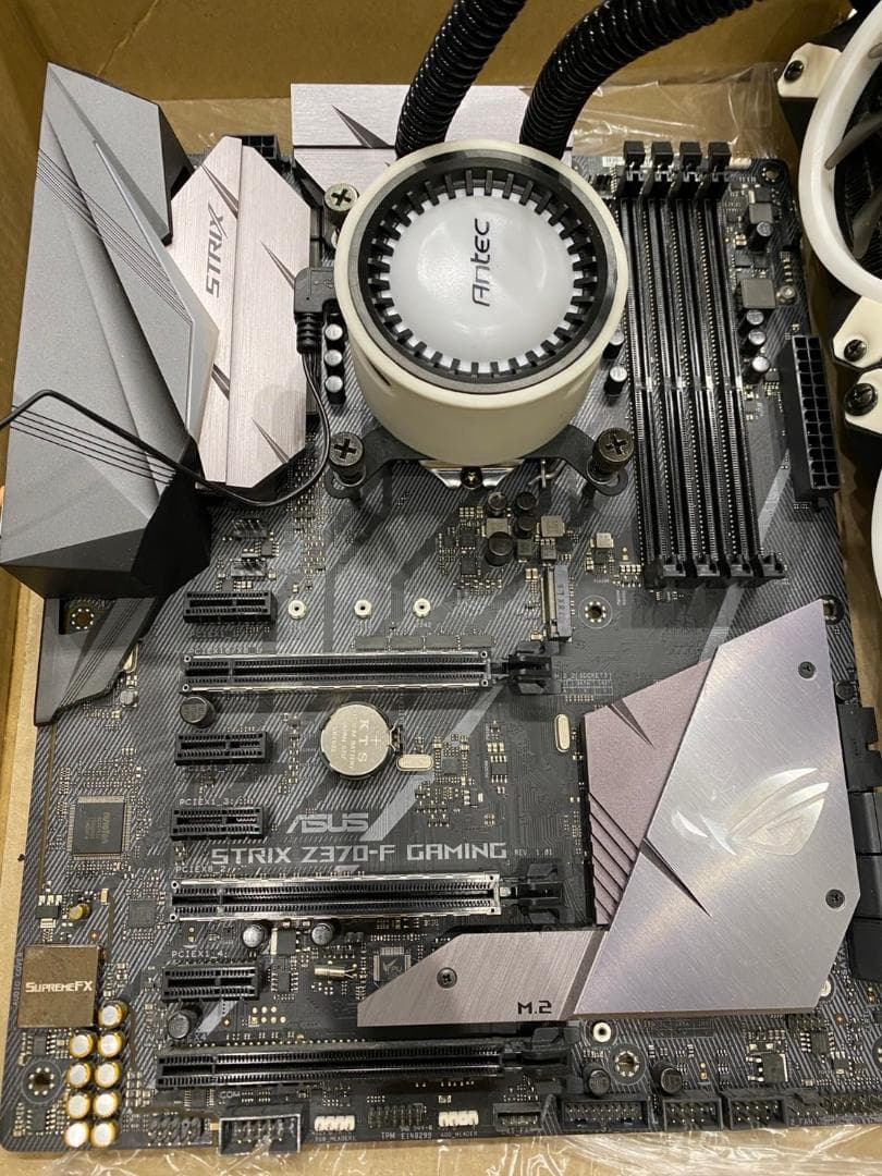 ASUS ROG STRIX Z370-F GAMING+i9-9900KF水冷