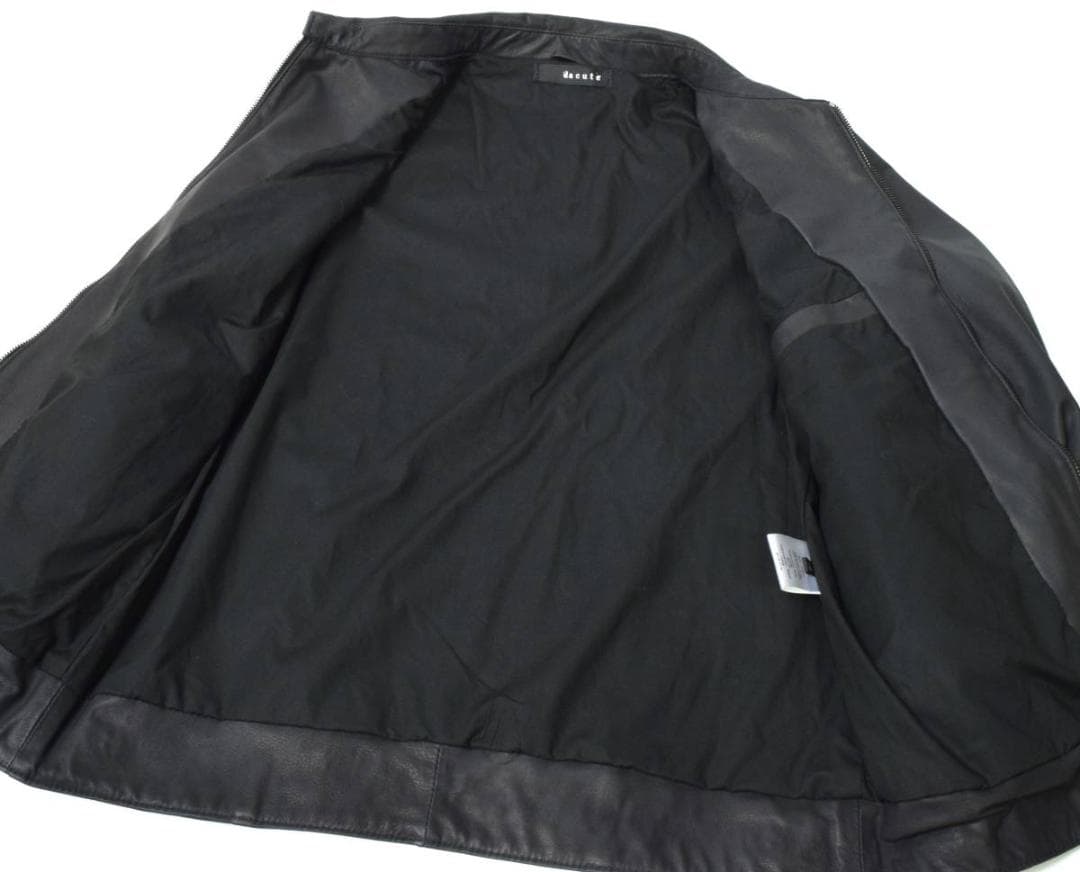 未使用 dacute ダクテ イタリア製 ソフト シープレザー ジャケット 50