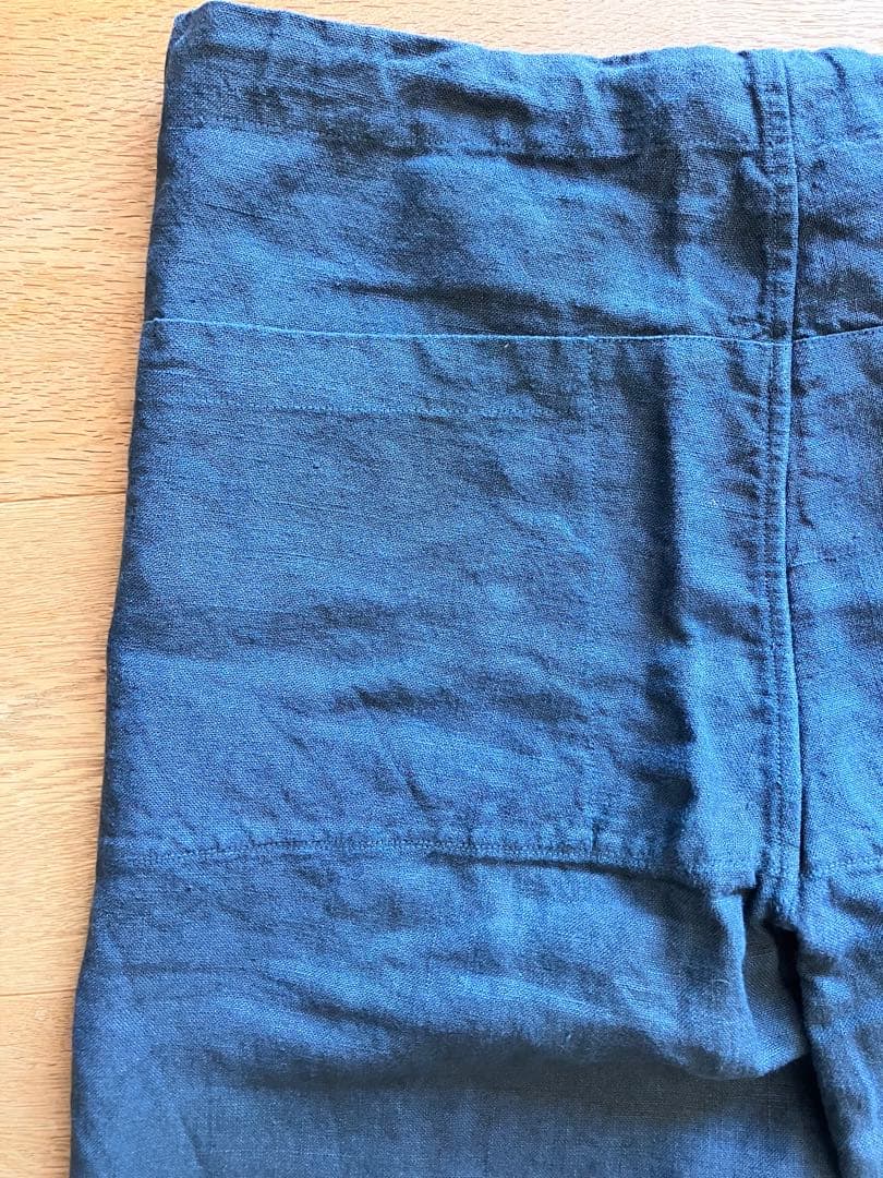 えみおわす　トリップパンツ　Sサイズ 藍染め 紺
