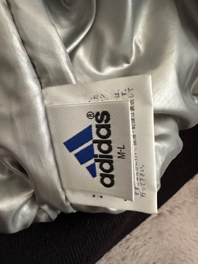 80s adidas ミリタリー ボンバー ジャケット レーシング カーキ