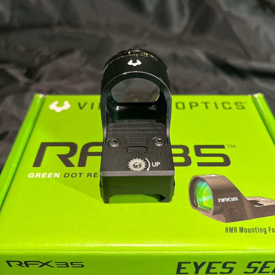 実物　ドットサイト　viridian optics RFX35 レンズガード