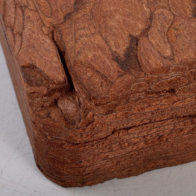 茶道具　松皮香合　表千家 十二代 宗左（惺斎）花押　共箱　V　8834