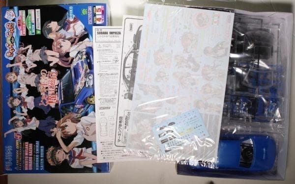 1/24 アオシマ インプレッサ ホンダバン タクシー ニャル子 けいおん 痛車