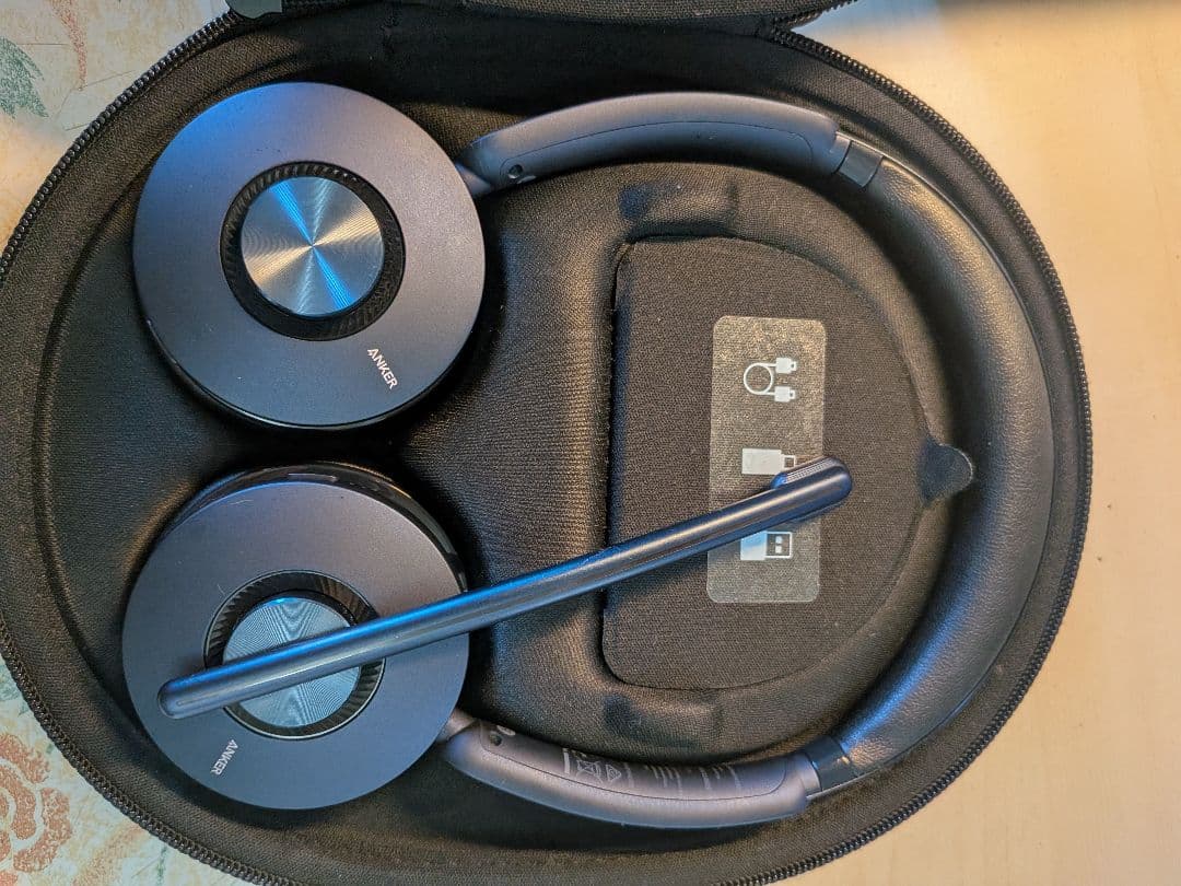 310P様用)Anker PowerConf H700 ワイヤレスヘッドセット