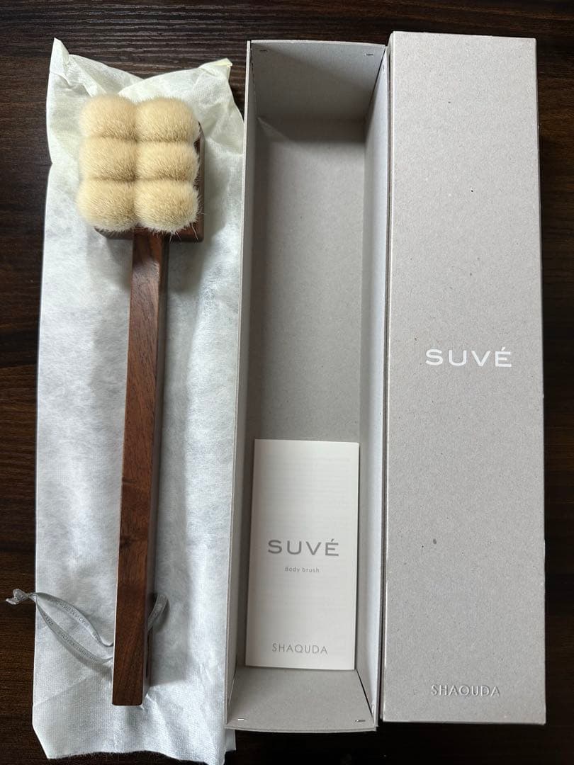 【新品未使用】SHAQUDA SUVE ボディブラシ