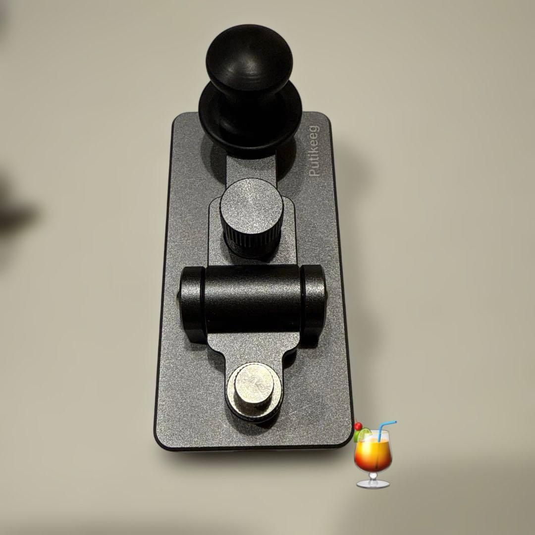 未使用）PUTIKEEG アマチュア無線 電鍵 パドル モールス信号