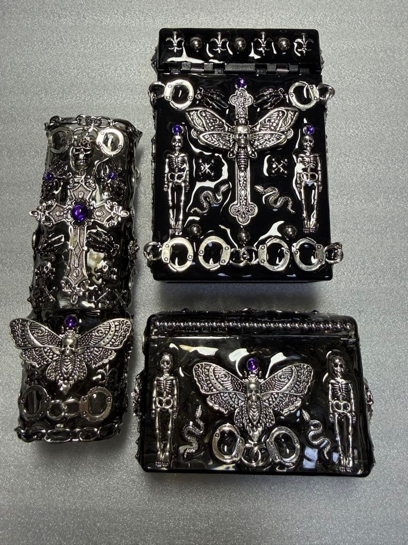 iQOS アイコス イルマワン デコケース 地雷系 ゴスロリ パンク ㊺