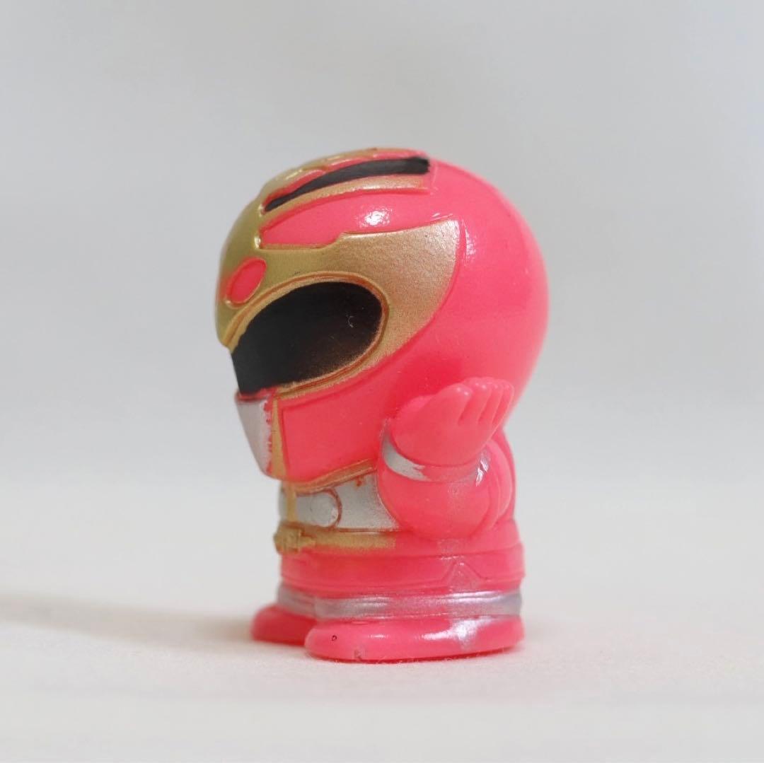 【希少】五星戦隊ダイレンジャー（ホウオウレンジャー）指人形　ソフビ