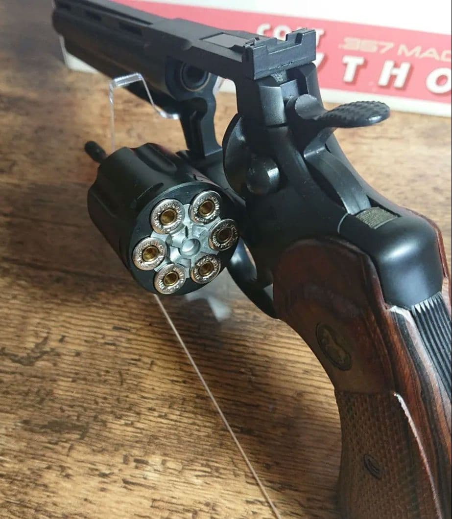 コクサイ コルトパイソン 357マグナム 6インチ ガスガン