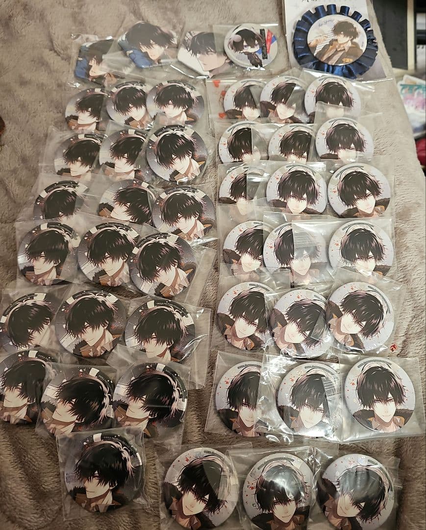 カラマリ　柳愛時　キラキラ缶バッジ　セット　レア