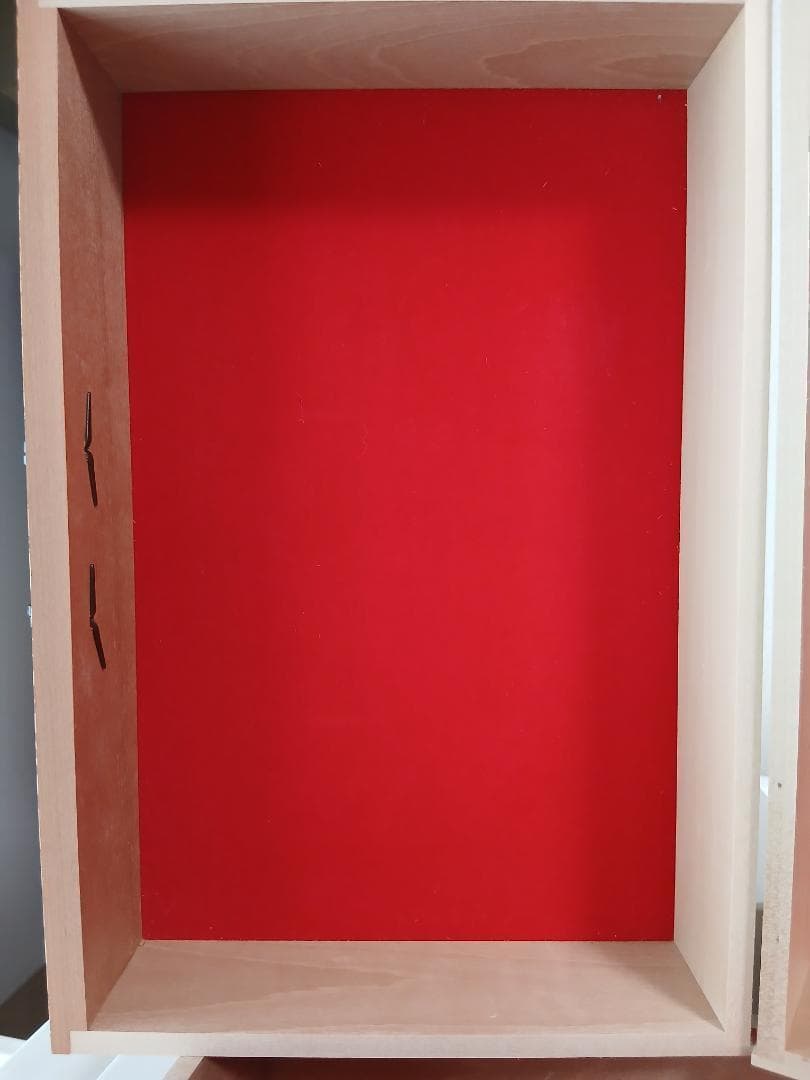 寄木細工 三段引き出し