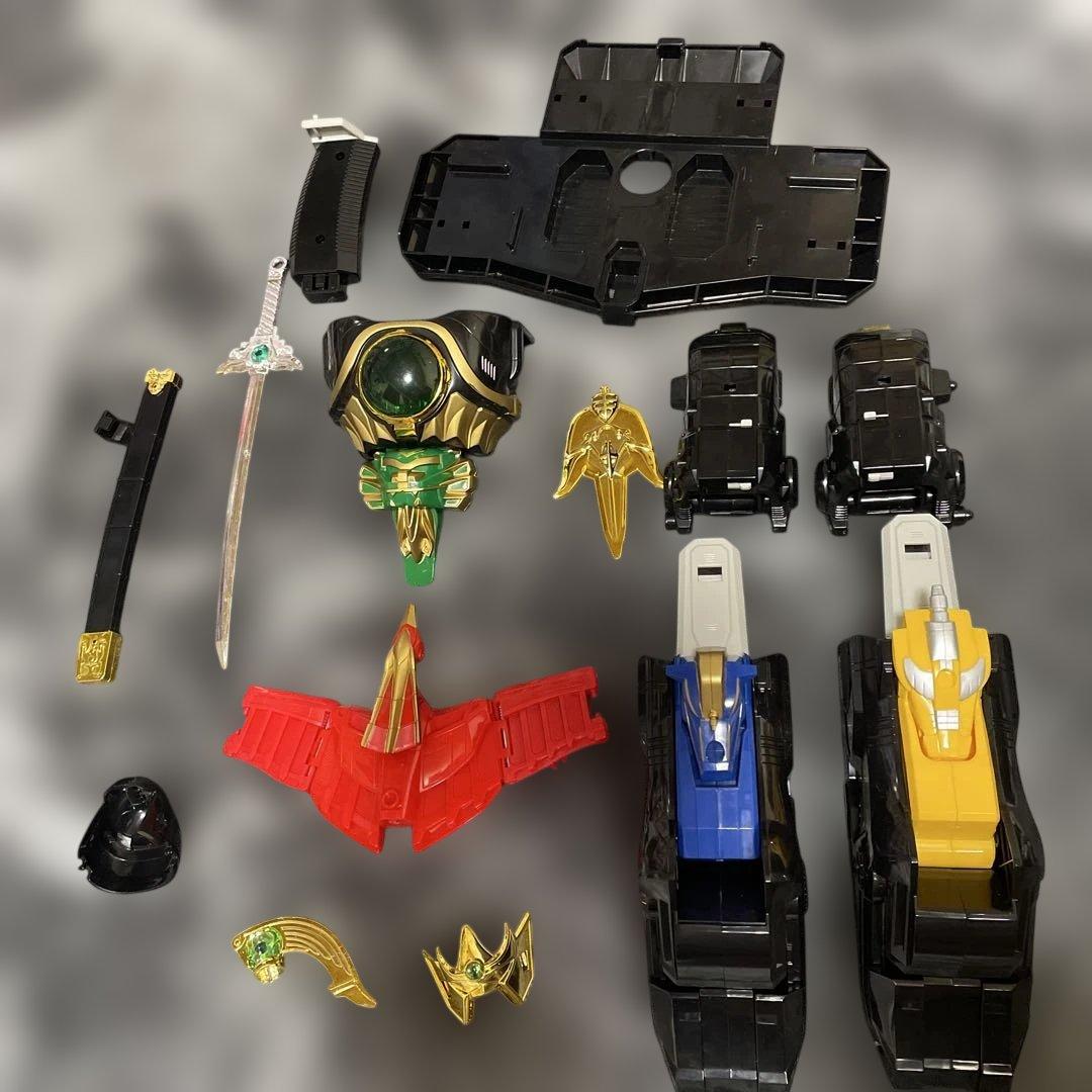 五星戦隊ダイレンジャー　五星合体　DX 大連王　　　DX天空気殿