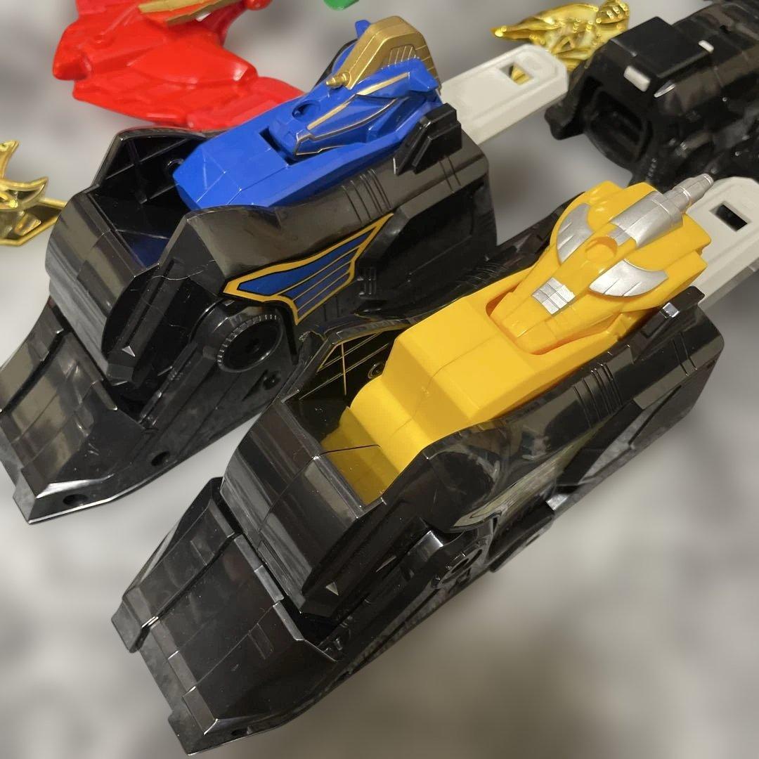 五星戦隊ダイレンジャー　五星合体　DX 大連王　　　DX天空気殿