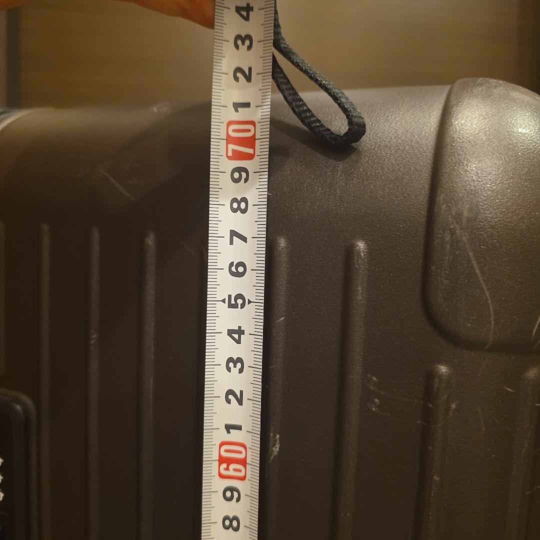 リモワRIMOWAブラウン キャリーケース 大容量 4輪