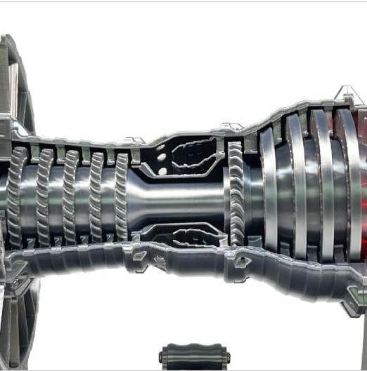 A 飛行機 エンジン 模型 完成品 回転 充電式 コレクション 光る 置物